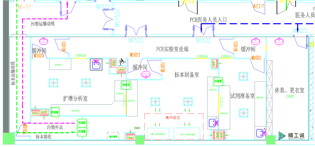 核酸檢測(cè)PCR實(shí)驗(yàn)室的建設(shè)規(guī)范及要點(diǎn)說(shuō)明